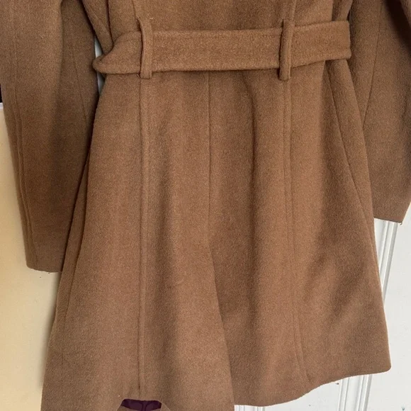 Coach Tan Trench Coat with Belt - Picture 5 of 15